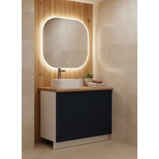 ВГ 1050 Ежевика/Белый гладкий Арника РМ (со столешницей) в.1 ВГ 1050 Ежевика/Белый гладкий Арника РМ (со столешницей) в.1