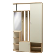 Прихожая Кармен-7, Дуб Сонома, Белый