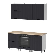 МК Аленушка 1,8м Лотос Сталь,скоба антрацит,сонома