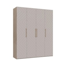 Ньёрд Шкаф 1800 Дуб Сонома/Ива пепельная