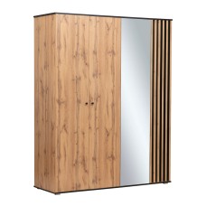 Шкаф для одежды Либерти 51.15, Дуб Вотан, Черный