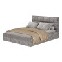 Кровать 160х200 с проложками ДСП Линда, грей