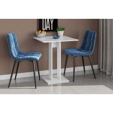 Стол обеденный СО 7, Белый текстурный