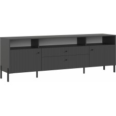 Тумба ТВ Оливия (металл), Графит, Графит Софт Тумба ТВ Оливия (металл), Графит, Графит Софт