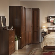 Шкаф угловой Sherlock 10, орех Шкаф угловой Sherlock 10, орех