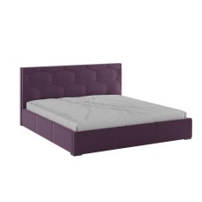 Кровать с ортопедическим основанием Манука (1,8м), Винный Кровать с ортопедическим основанием Манука (1,8м), Винный