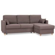 Диван кровать угловой Дилан, Коричневый