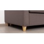 Диван кровать угловой Дилан, Коричневый