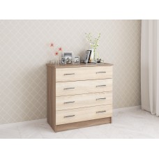 Комод длинный Катрин 3, ясень шимо/дуб сонома