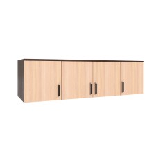 Антресоль для шкафа Лагуна 160, венге/дуб молочный