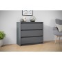 Комод Айден КМ06-800, Серый графит