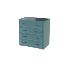 Интерьерный комод, Бирюзовый