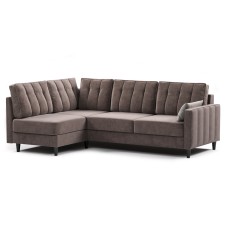 Диван кровать угловой Арно, Коричневый