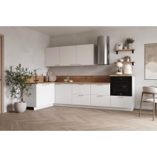 КГ Угловой 1500х3000 (без пм) , Белый софт матовый  Арника РМ в.2