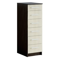 Комод высокий Фиеста, венге/лоредо Комод высокий Фиеста, венге/лоредо