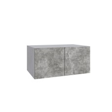 Антресоль Мадрид (0,85) 400 белый/ателье светлое