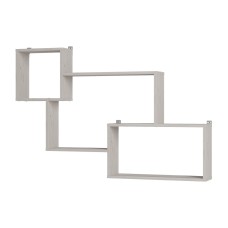 Полка навесная "Нора" АН-01 Ясень белый Ясень белый