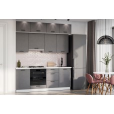 КГ Модус 210 Графит (без столешницы) в.23