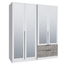 Шкафы Мадрид, Белый. Комплект 27