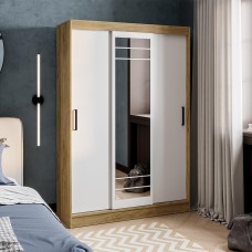 Шкаф-купе Тео ШКК-02, крафт/белый