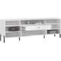 Тумба ТВ Оливия (металл), Белый, Белый Глянец