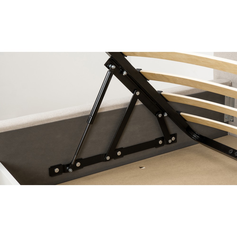 Кровать Мия 160 бежевая Кровать Мия 160 бежевая