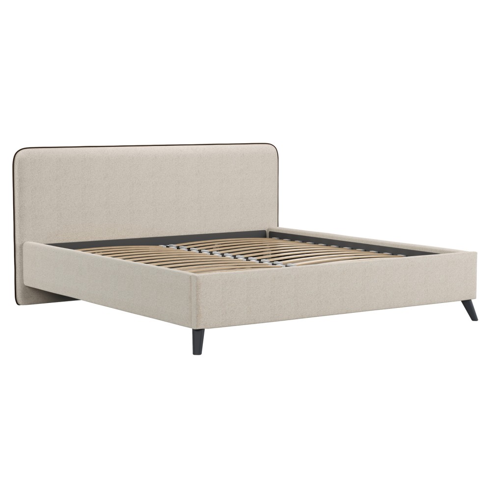 Кровать Мия 160 бежевая Кровать Мия 160 бежевая