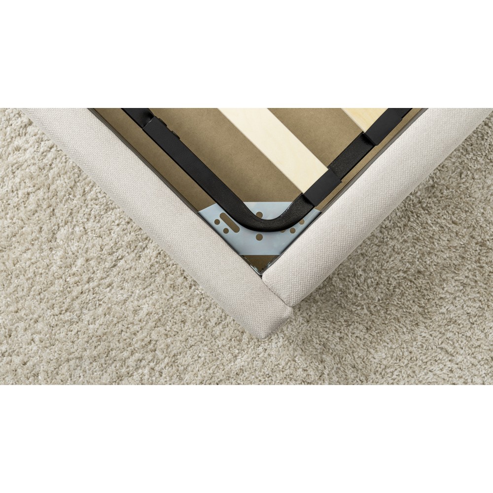 Кровать Мия 160 бежевая Кровать Мия 160 бежевая