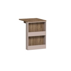 Стол приставной угловой Nature 86, дуб табачный