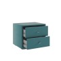 Тумба прикроватная интерьерная, Бирюза Тумба прикроватная интерьерная, Бирюза