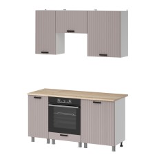 МК Аленушка 1,6м в.5 Лотос Кашемир,скоба антрацит,сонома