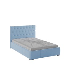Кровать с подъёмным механизмом Октавия 140х200, Светло - голубой