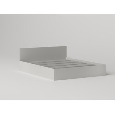МС Охта Лайт Кровать 1.6 Белый гладкий