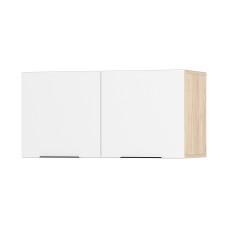 Шкаф навесной "Сандра" ШКН-02 Крафт/Белый