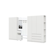 Прихожая Бали, Белый. Комплект 12