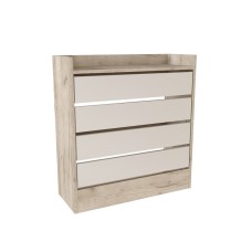 Обувница Ямайка ЯПТ-3, Дуб крафт серый, Кашемир