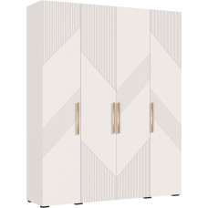 Шкаф четырехстворчатый Ирис, Кашемир Шкаф четырехстворчатый Ирис, Кашемир