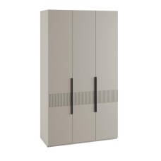 Шкаф трехстворчатый Ника, Бежевый, Кашемир