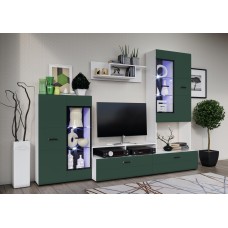 Гостиная Нэнси Вариант №3, Браш Мени Грин, Белый