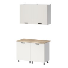 МК Аленушка 1,2м Лаванда Молочный,скоба черный,сонома