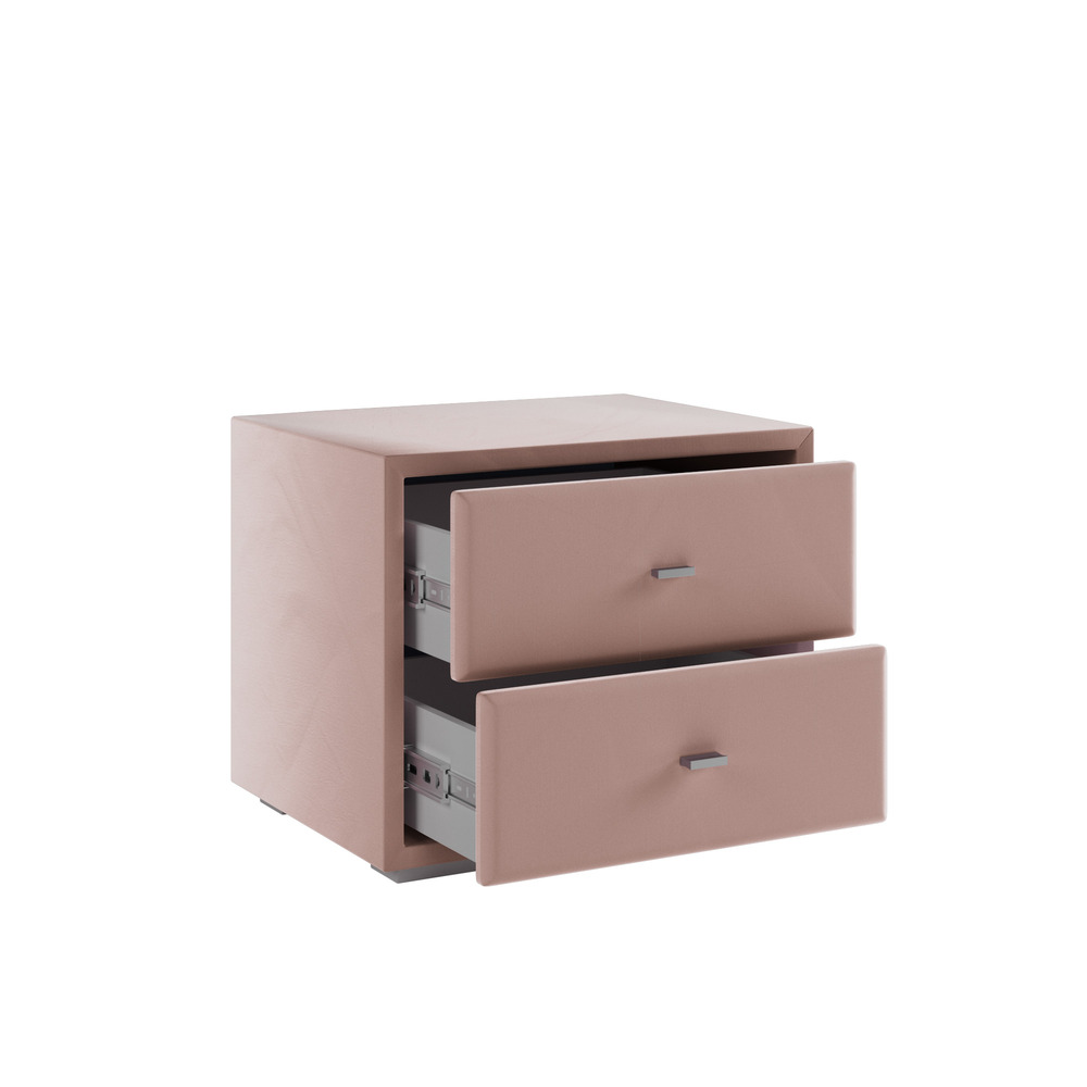 Тумба прикроватная интерьерная, Пыльная роза Тумба прикроватная интерьерная, Пыльная роза