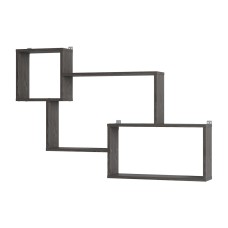 Полка навесная "Нора" АН-01 Ясень темный Ясень темный