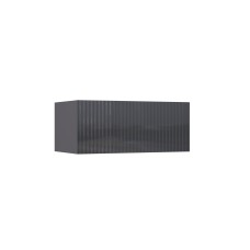 Тумба навесная №2 Оливия, Графит, Графит глянец