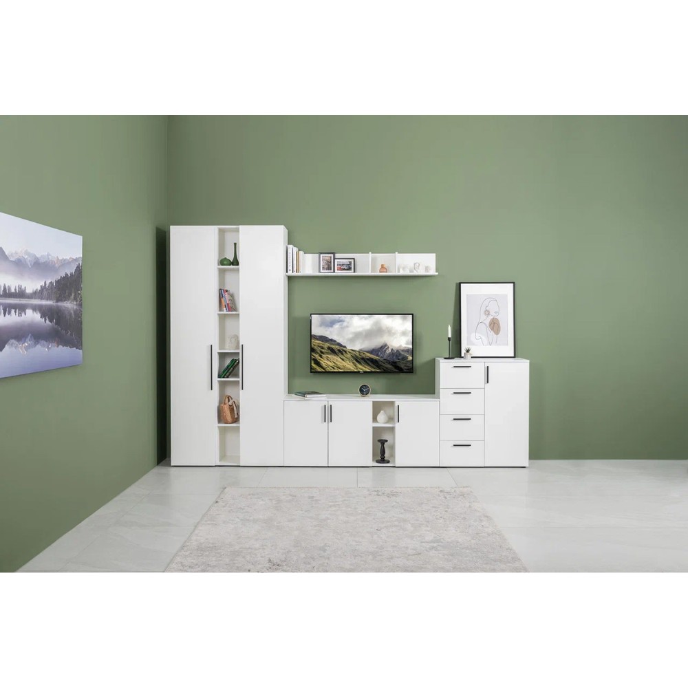 Шкаф Эйр 16.324.02, Белый шагрень Шкаф Эйр 16.324.02, Белый шагрень