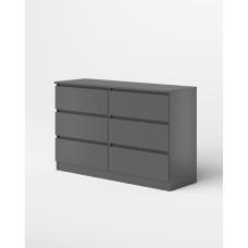 МС Охта Лайт Комод 1200.6 Антрацид