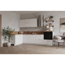 КГ Угловой 1500х2850 (с пм) , Белый софт матовый Арника РМ в.2 КГ Угловой 1500х2850 (с пм) , Белый софт матовый Арника РМ в.2