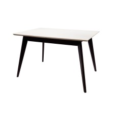 Стол раздвижной Олсон 120, венге/слоновая кость