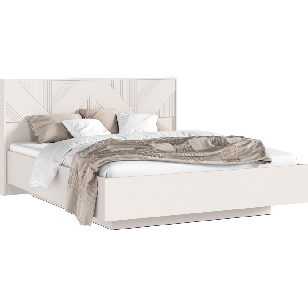 Кровать Ирис с ортопедическим основанием (металл) 1,6м, Кашемир Кровать Ирис с ортопедическим основанием (металл) 1,6м, Кашемир