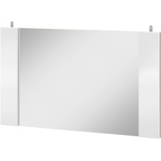 Зеркало Ким, Белый глянец холодный, Сонома