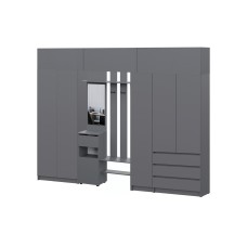 Прихожая Бали, Графит. Комплект 24